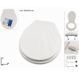 due esse distribuzione copriwater universale in plastica bianco ean 8034048591185