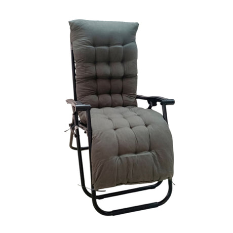 due esse distribuzione cuscino per sdraio 160x52cm grigio ean 8034048670705