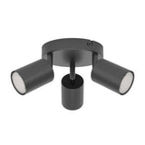 eglo faretto reciso 3x5w nero 74008 ean 9002759740085