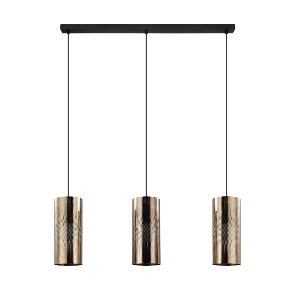 eglo sospensione tabiago rosegold 3 luci ean 9002759990176