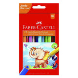 faber castell astuccio 12 matite colorate jumbo ean 8991761312360