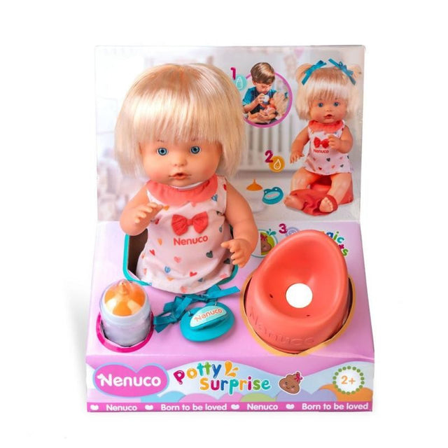 famosa nenuco bambola potty surprise nfnb2000 ean 8056379186052