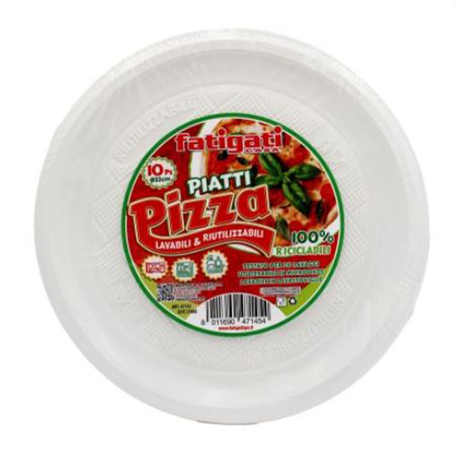 fatigati piatti pizza 10 pezzi d 23 cm ean 8011690471454