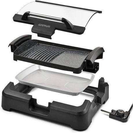 ferrari barbecue elettrica gratella griglia antiaderente ean 8056095875223