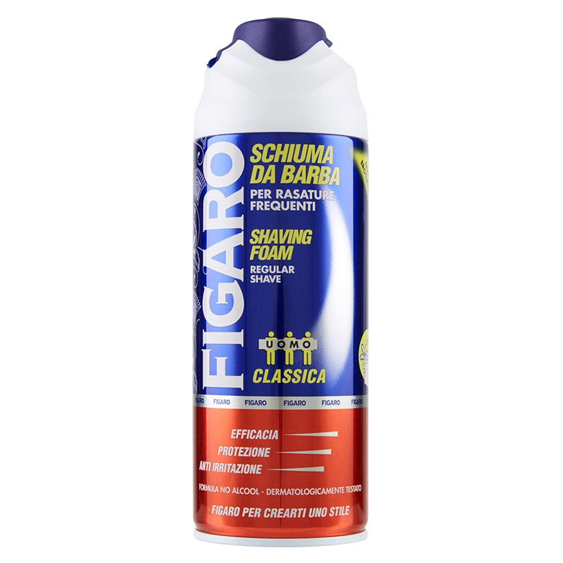 immagine-1-figaro-figaro-schiuma-da-barba-400ml-classica-ean-8003510005284