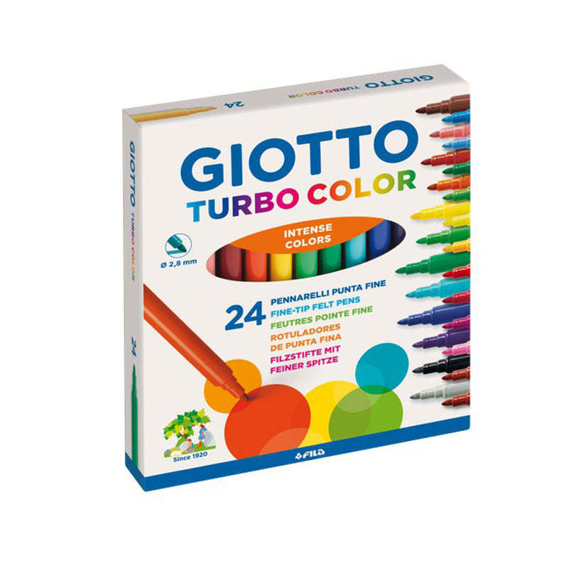 immagine-1-fila-turbocolor-24-pezzi-lavabili-giotto-ean-8000825412004