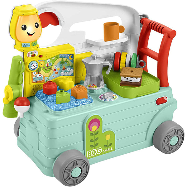 fisher price fisher price camper ridi e impara ean 0194735012206