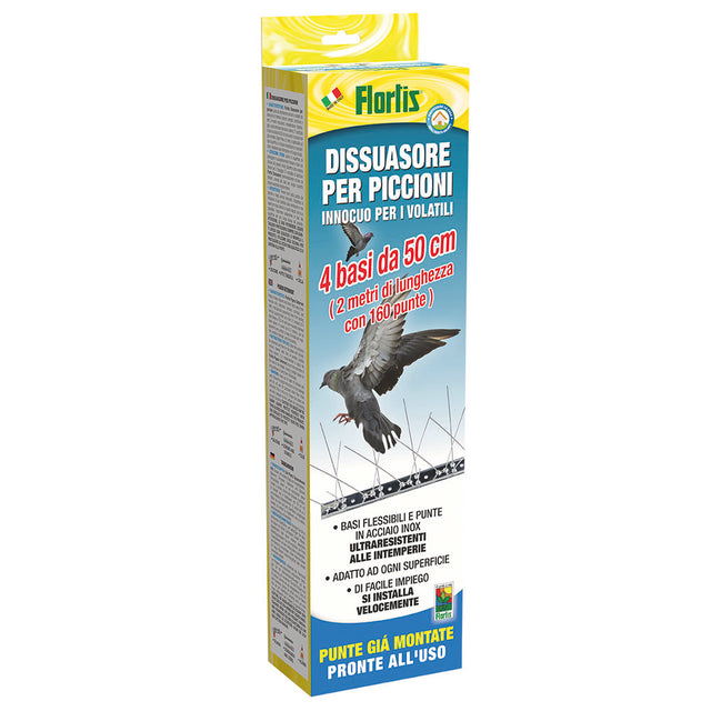 flortis dissuasore piccioni 4 pz x 50 cm ean 8009985028292