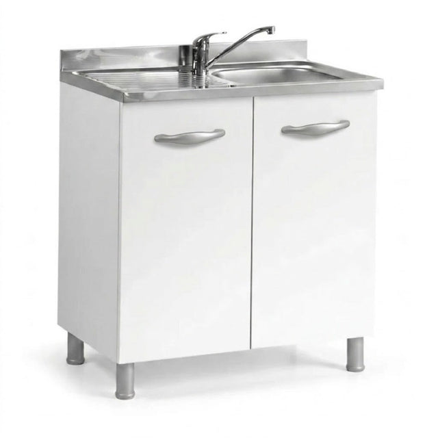formula 1 sottolavello cucina federica 80 cm bianco ean 9972015204883