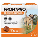 frontline antiparassitario frontline frontpro cani 4 10 kg 3 compresse ean 4064951003745
