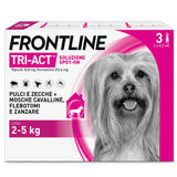 frontline antiparassitario frontline tri act spot on cani 2 5 kg 3 pipette ean 3661103046011