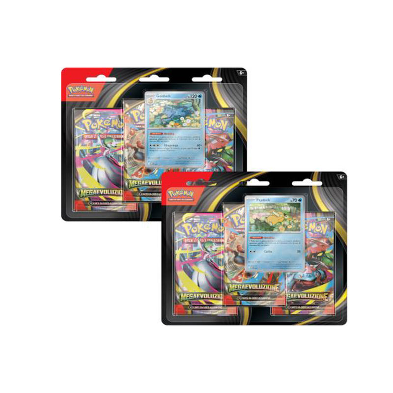 gamevision pokemon blister 3 bustine 1 card m1 ean 0196214115132