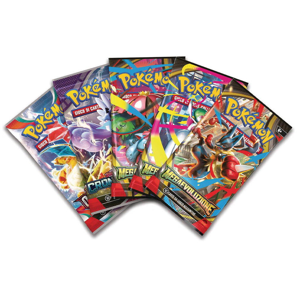 gamevision pokemon bustina singola megaevoluzione pk10057 104 i ean 0196214115965