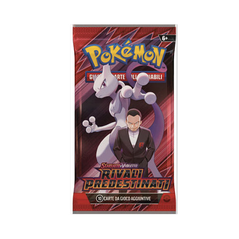 gamevision pokemon carte 10pz rivali predestinati ean 0196214110595