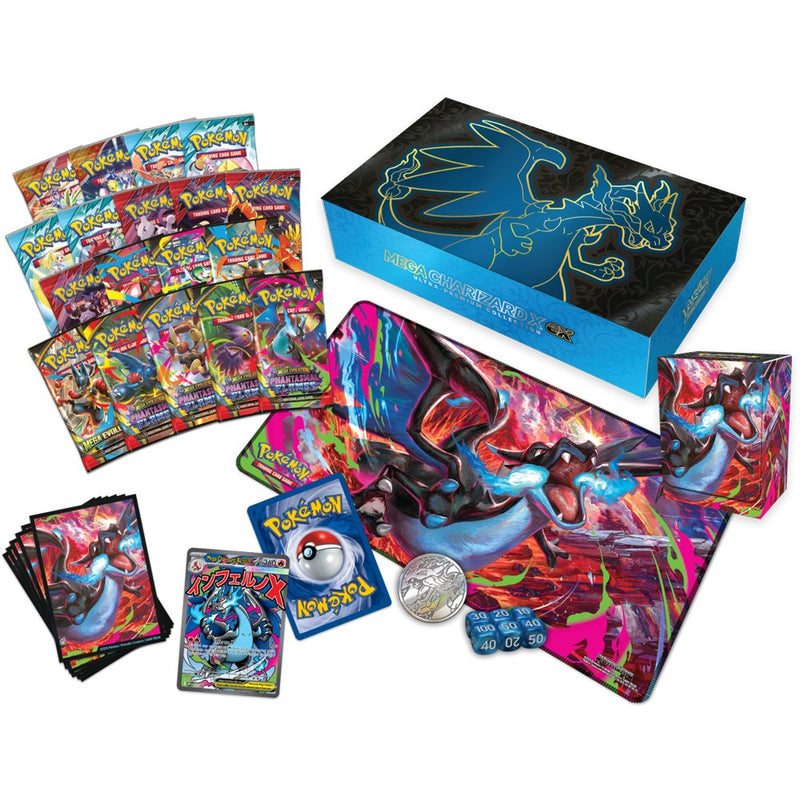 gamevision pokemon mega charizard collezione ultra premium ean 0196214116955