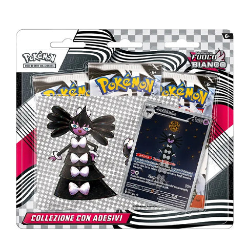 gamevision pokemon sv10 5 collezione con adesivi fuoco bianco ean 0196214118669