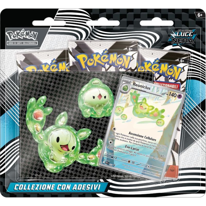 gamevision pokemon sv10 5 collezione con adesivi luce nera ean 0196214119130