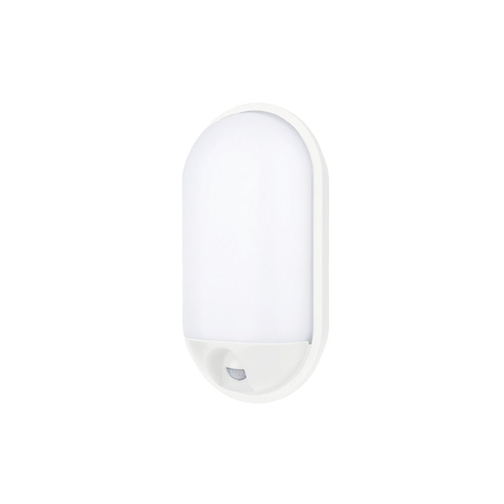 gbc plafoniera led ovale con sensore 20w 4000k ip65 ean 8023389689927