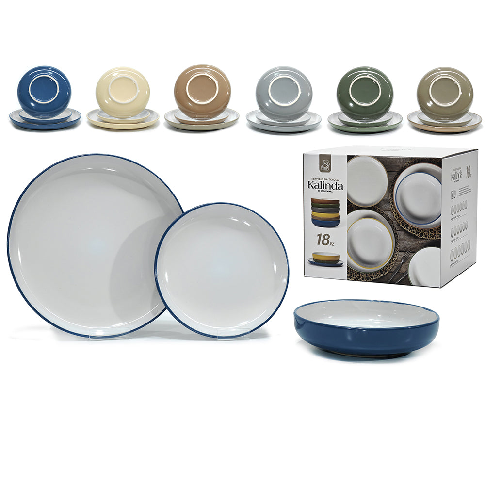 general trade servizio tavola 18pz kalinda mix ean 8015361442538
