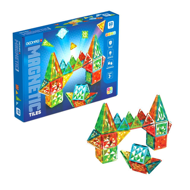 geomag geomag tiles gems 60 pezzi ean 7640122241030