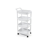 gicos carrello da cucina 4 cestelli bianco 50x36x99 cm ean 8025569814174