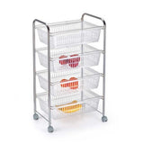 gicos carrello portafrutta 4 cestelli cromato 32x47xh87 cm ean 8025569838361