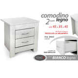 gicos comodino 2 cassetti 45x35x45 cm ean 8025569853005
