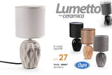 gicos lampada abat jour 13x27cm ceramica colori assortit ean 8025569888007