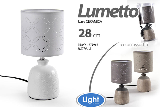 gicos lampada abat jour 28cm ceramica colori assortiti ean 8025569772917