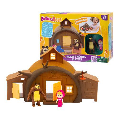 giochi preziosi casa masha e orso con 2 personaggi ean 8056379161882