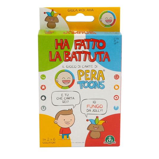 giochi preziosi gioco carte pera toons ean 8056379145455