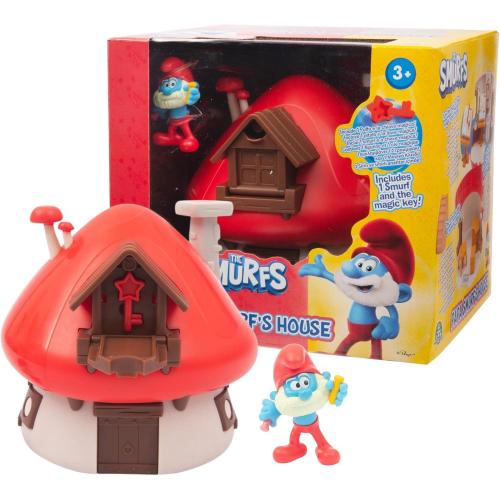 giochi preziosi puffi playset casa grande puffo ean 8056379187554