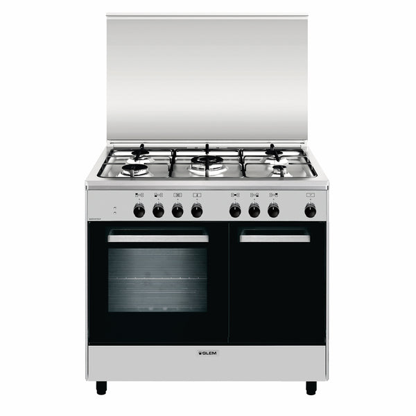 glem cucina glem 90x60 f elettrico vent portabom inox ean 8052745124055