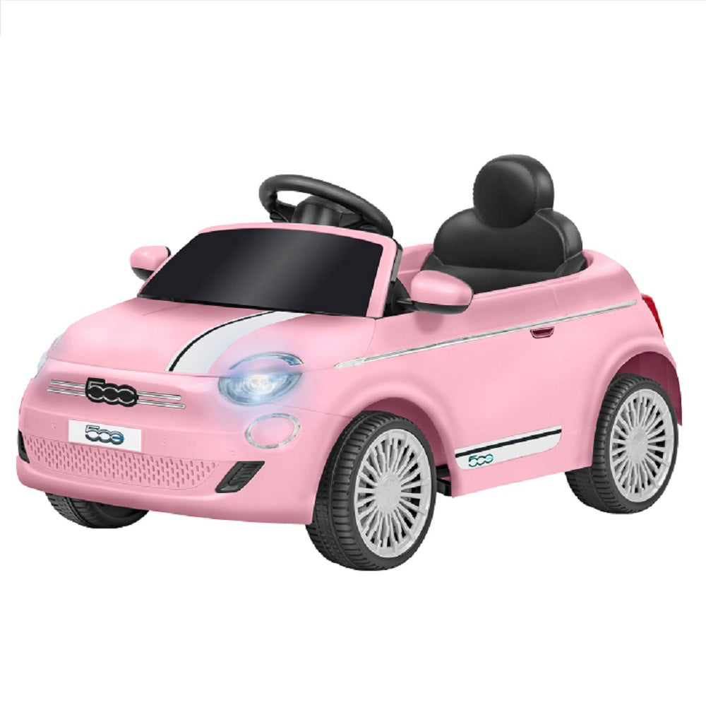 globo auto elettrica fiat 500 batteria a litio 12v rosa ean 8014966428633