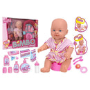 globo bambola che beve e si bagna 31 cm ean 8014966424864