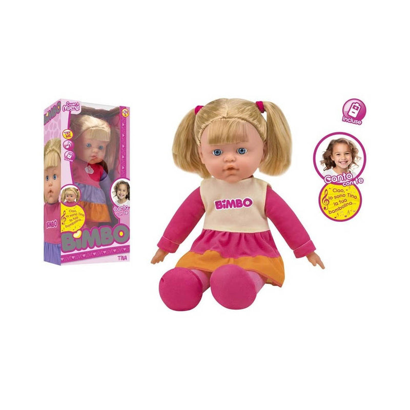globo bambola parlante tina della linea bimbo ean 8014966425724