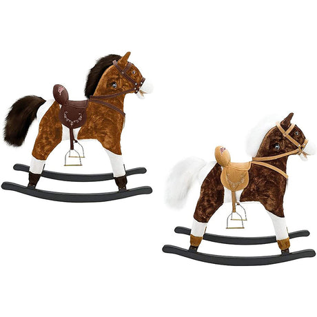 globo cavallo a dondolo peluche 83413 ean 8014966834137
