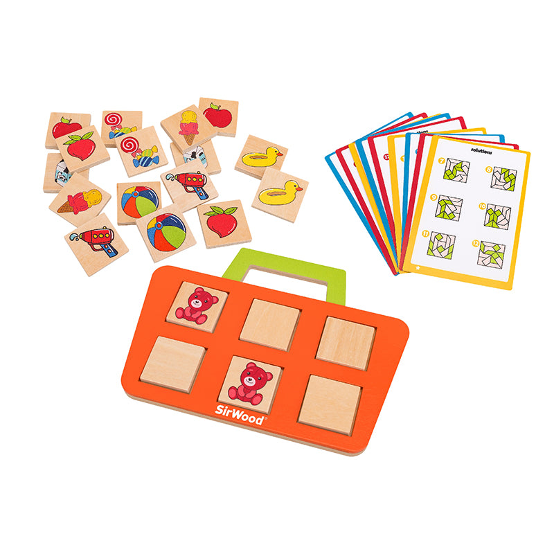 globo gioco educativo 2in1 di memoria e shopping 32pz ean 8014966408956