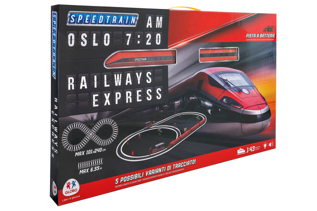 globo globo speedtrain treno con pista ean 8014966398530