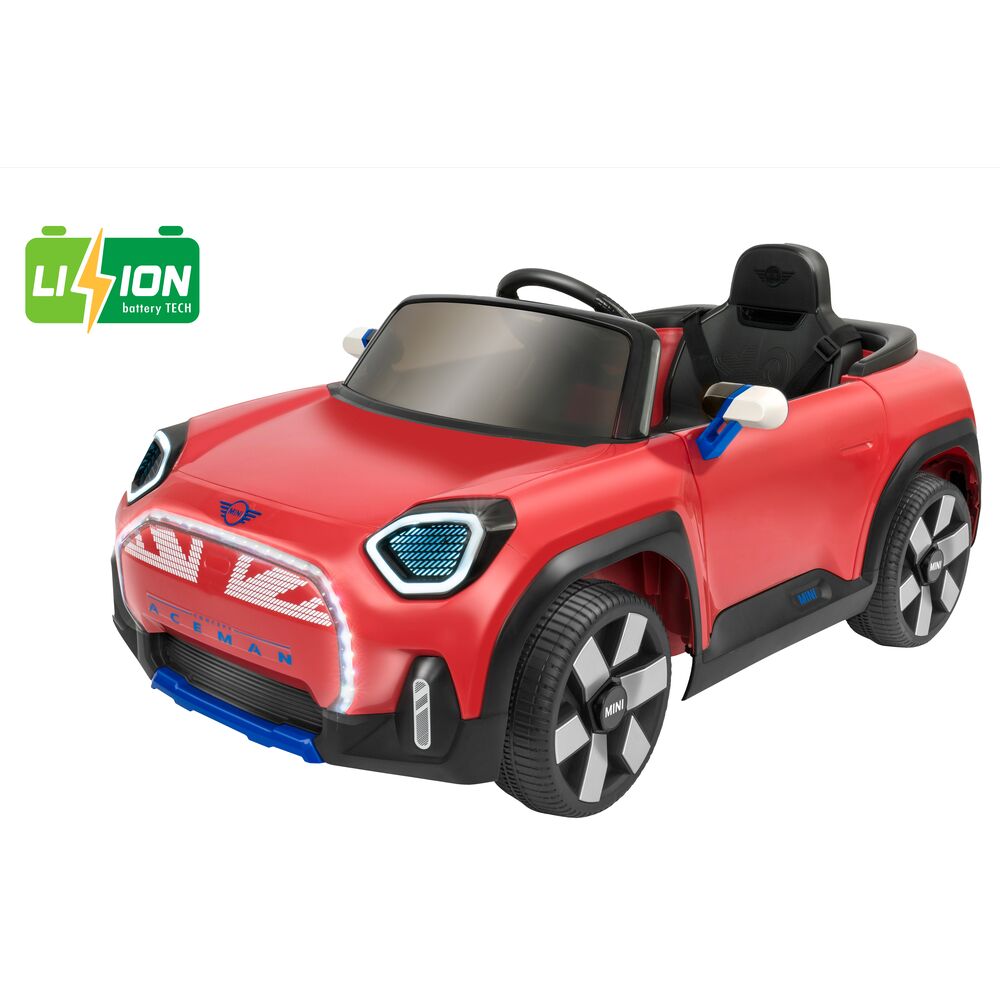 Mini Aceman Auto Elettrica Rossa 12v R/C