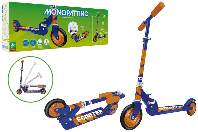 globo monopattino per bambini in metallo richiudibile ean 8014966423416