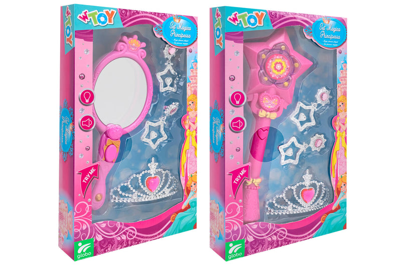 globo scettro e specchio da principessa con accessori ean 8014966410133