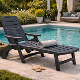 grand soleil lettino prendisole premiere pieghevole in resina antracite ean 8005465010269