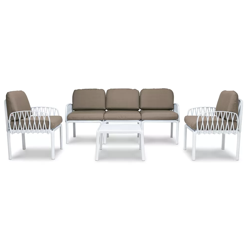 grand soleil set salotto murano 5 posti biancoecru ean 8005465973540