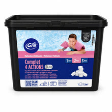 gre cloro 4 azioni zero borico 1 kg pastiglie da 20 gr ean 8412081288284