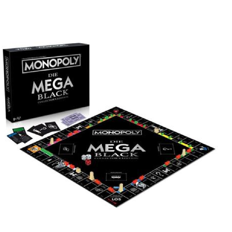 hasbro monopoly edizione mega monopoly black edition ean 5036905053570