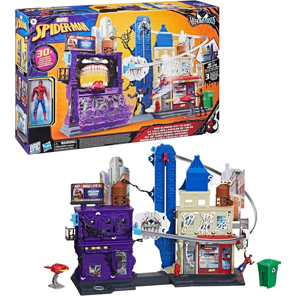 hasbro spiderman venom oscillando in citta ean 5010996327062