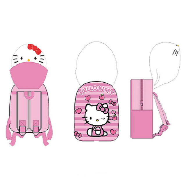 hello kitty zaino asilo 3d con cappuccio hello kitty ean 5903235699733