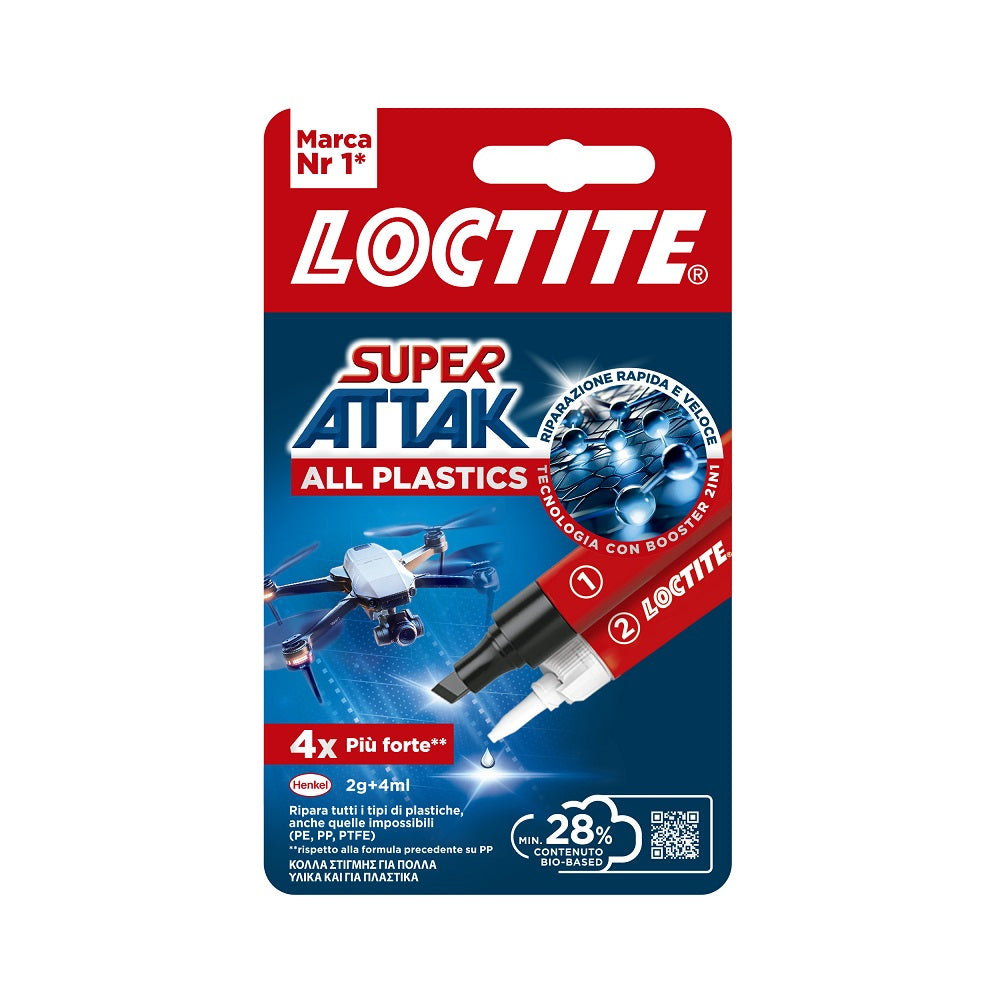 henkel super attak all plastics 2gr 4ml ean 8004630936397