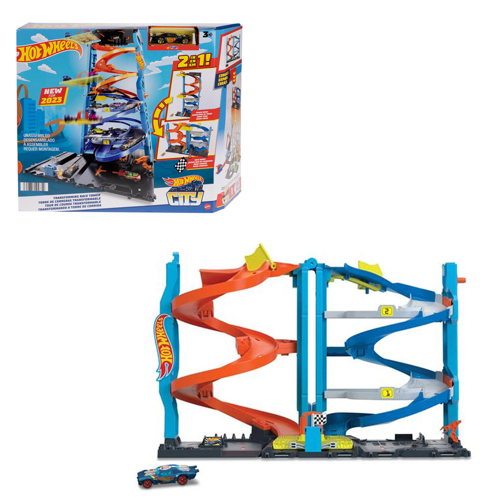 hot wheels city garage torre trasformabile ean 0194735109654